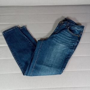 1822 stretch cropped skinny jeans...size 10
